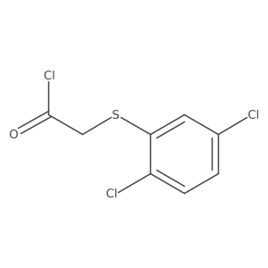 2-[(2,5-Dichlorophenyl)thio]acetyl chloride Structure