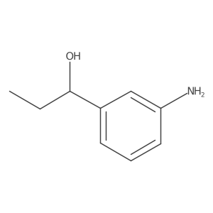 1-(3-aminophenyl)propan-1-ol结构式
