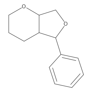 (4aR,5R,7aS)-Hexahydro-5-phenyl-2H-furo[3,4-b]pyran Structure