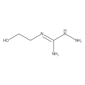 N-amino-N''-(2-hydroxyethyl)guanidine Structure
