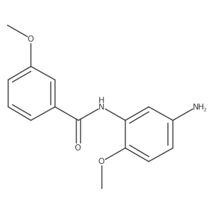 N-(5-Amino-2-methoxyphenyl)-3-methoxybenzamide Structure
