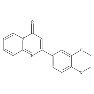 2-(3,4-dimethoxyphenyl)-4H-pyrido[1,2-a]pyrimidin-4-one Structure