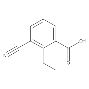 3-Cyano-2-ethylbenzoic acid结构式