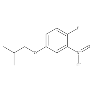5-Fluoro-2-(2-methylpropoxy)-4-nitrobenzene Structure
