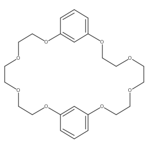 2,5,8,11,17,20,23,26-Octaoxatricyclo[25.3.1.112,16]dotriaconta-1(31),12(32),13,15,27,29-hexaene结构式