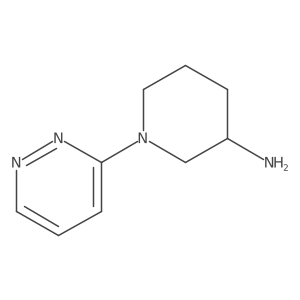 1-(Pyridazin-3-yl)piperidin-3-amine Structure