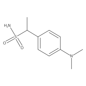 1-[4-(Dimethylamino)phenyl]ethane-1-sulfonamide Structure