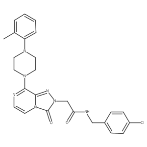 5-(2-Methylphenyl)-2-{4-[(4-methylpiperidin-1-yl)carbonyl]phenoxy}pyrimidine Structure