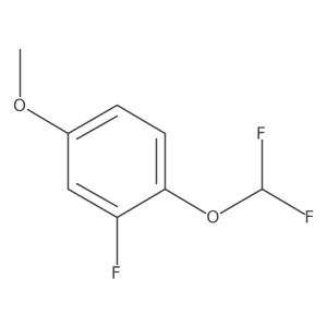 4-(Difluoromethoxy)-3-fluoroanisole Structure