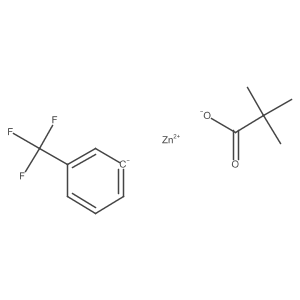 3-(Trifluoromethyl)phenylzinc pivalate结构式