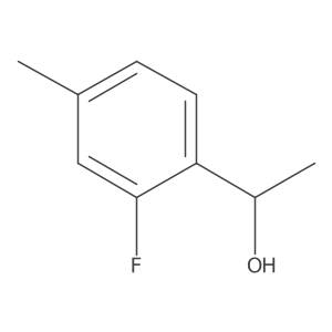 (1S)-1-(2-fluoro-4-methylphenyl)ethan-1-ol Structure