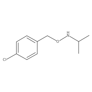 N-[(4-Chlorophenyl)methoxy]-2-propanamine结构式