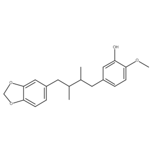 Isoanwulignan结构式