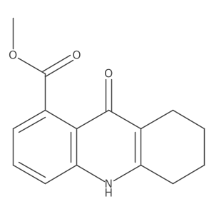 Methyl 9-oxo-5,6,7,8,9,10-hexahydroacridine-1-carboxylate Structure