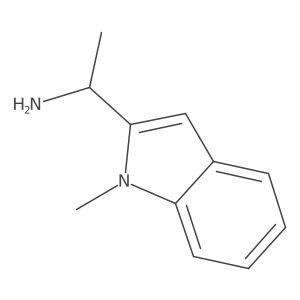 1-(1-Methyl-1h-indol-2-yl)ethan-1-amine结构式