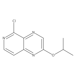 5-Chloro-2-isopropoxypyrido[3,4-b]pyrazine结构式