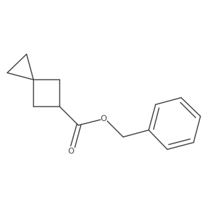 Benzyl spiro[2.3]hexane-5-carboxylate结构式