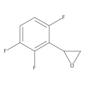 2-(2,3,6-Trifluorophenyl)oxirane Structure