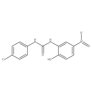 1-(4-Chlorophenyl)-3-(2-hydroxy-5-nitrophenyl)urea Structure