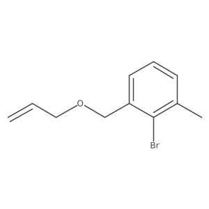 2-Bromo-1-methyl-3-(prop-2-enoxymethyl)benzene Structure