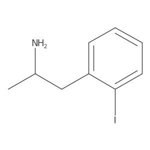 2-Iodoamphetamine结构式