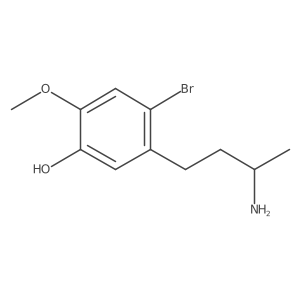 5-[(3S)-3-aminobutyl]-4-bromo-2-methoxyphenol Structure