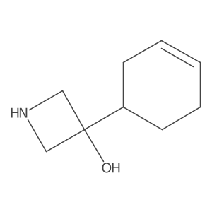 3-(Cyclohex-3-en-1-yl)azetidin-3-ol结构式