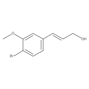 3-(4-Bromo-3-methoxyphenyl)prop-2-en-1-ol Structure