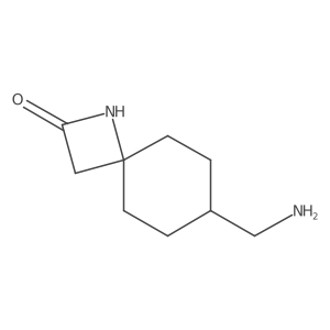 7-(Aminomethyl)-1-azaspiro[3.5]nonan-2-one Structure
