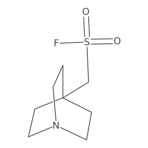 {1-Azabicyclo[2.2.2]octan-4-yl}methanesulfonyl fluoride结构式