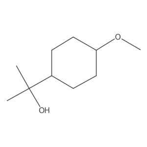 rel-2-((1S,4s)-4-methoxycyclohexyl)propan-2-ol Structure