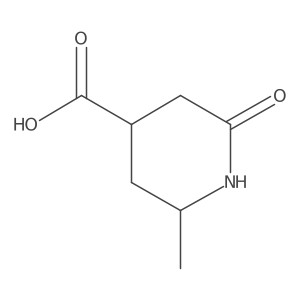 2-Methyl-6-oxopiperidine-4-carboxylic acid结构式