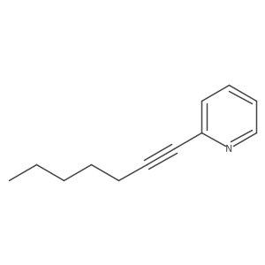 2-(Hept-1-ynyl)-pyridine结构式
