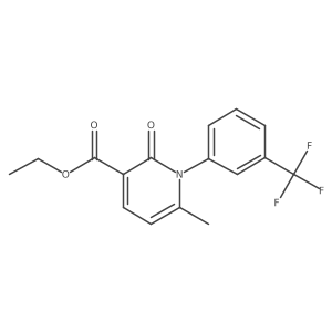 Ethyl 6-methyl-2-oxo-1-[3-(trifluoromethyl)phenyl]-1,2-dihydropyridine-3-carboxylate Structure