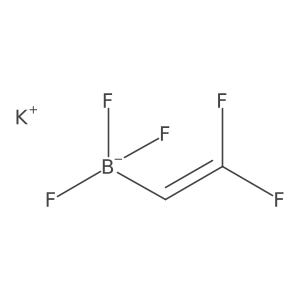Potassium (2,2-difluoroethenyl)trifluoroboranuide Structure