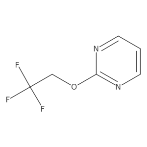 2-(2,2,2-Trifluoroethoxy)pyrimidine结构式