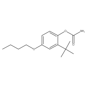 Tert-butyl-4-butoxyphenyl carbamate结构式