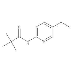 N-(5-ethylpyridin-2-yl)pivalamide结构式