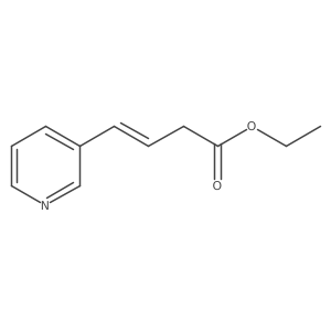 Ethyl 4-(pyridin-3-yl)but-3-enoate Structure