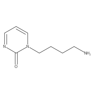 1-(4-Aminobutyl)-2(1H)-pyrimidinone结构式