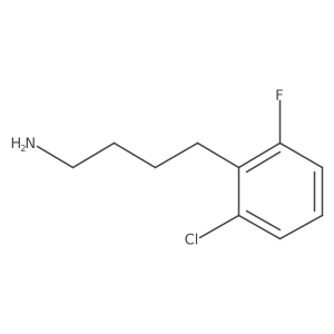 4-(2-Chloro-6-fluorophenyl)butan-1-amine Structure