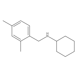 N-[(2,4-dimethylphenyl)methyl]cyclohexanamine结构式