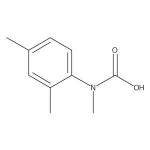 N-(2,4-Dimethylphenyl)-N-methylcarbamic acid结构式