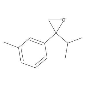 2-(3-Methylphenyl)-2-(propan-2-yl)oxirane结构式