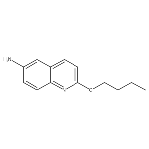 2-butoxy-6-Quinolinamine Structure