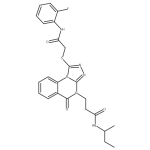 5-[(mesitylsulfonyl)amino]-N,N-dimethyl-2-piperazin-1-ylbenzamide结构式
