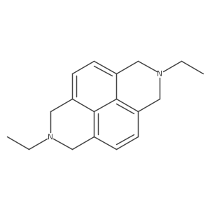 2,7-Diethyl-1,2,3,6,7,8-hexahydrobenzo[lmn][3,8]phenanthroline结构式