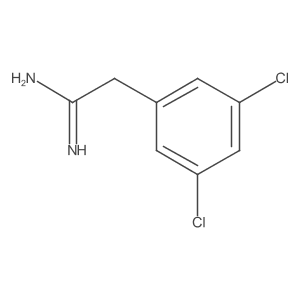 2-(3,5-Dichlorophenyl)ethanimidamide Structure