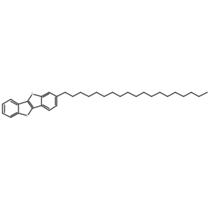 2-Nonadecylbenzo[b]benzo[4,5]thieno[2,3-d]thiophene结构式