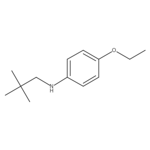N-(2,2-dimethylpropyl)-4-ethoxyaniline结构式